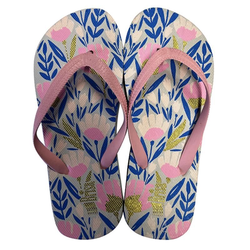 72 Wholesale Girls Flip Flops 3 Assorted