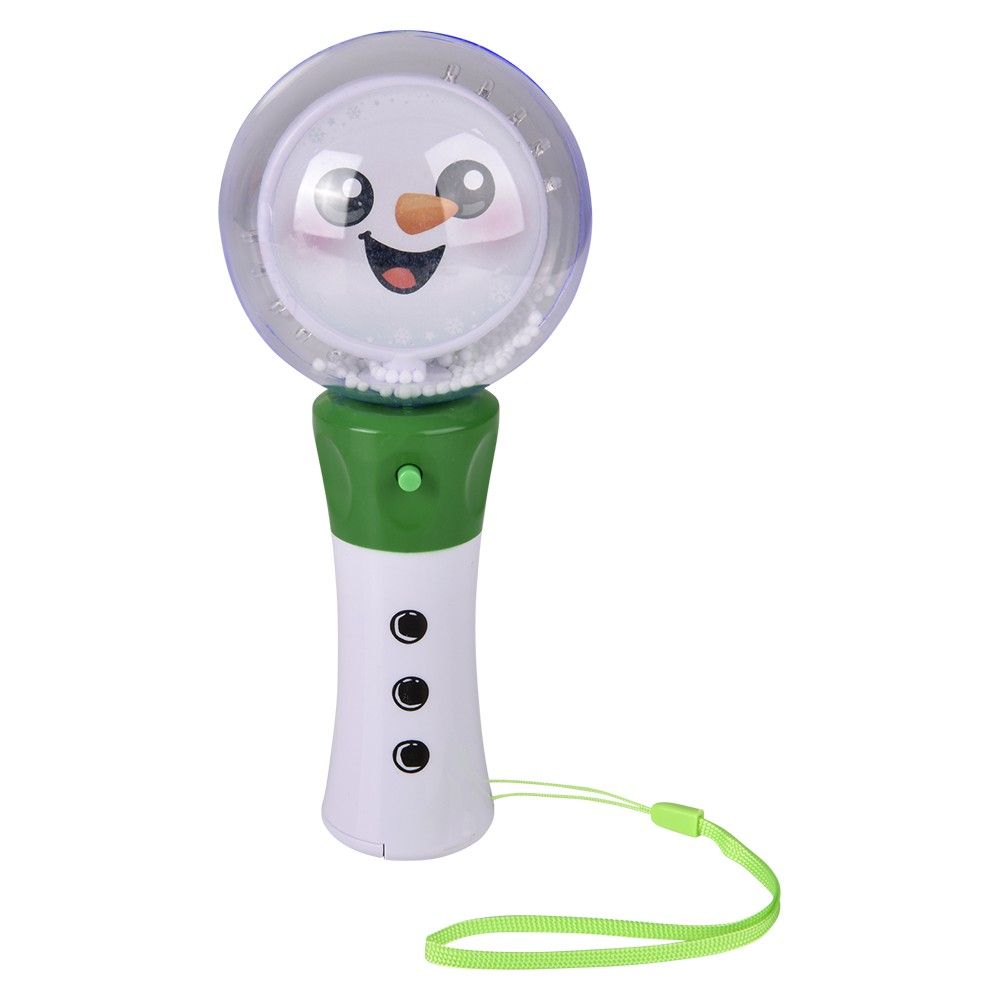 96 pieces 7.25 Inch LighT-Up Snowman Magic Ball Wand - Light Up Toys