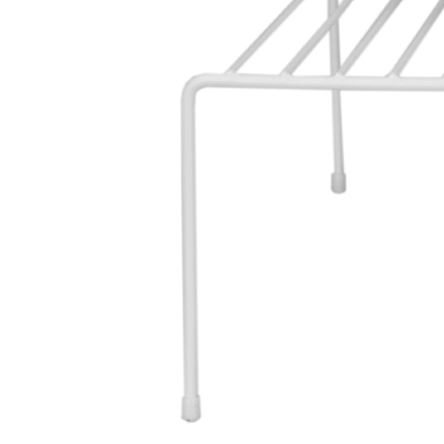 6 pieces of 3 Piece Vinyl Coated Steel Cabinet Organizer, White