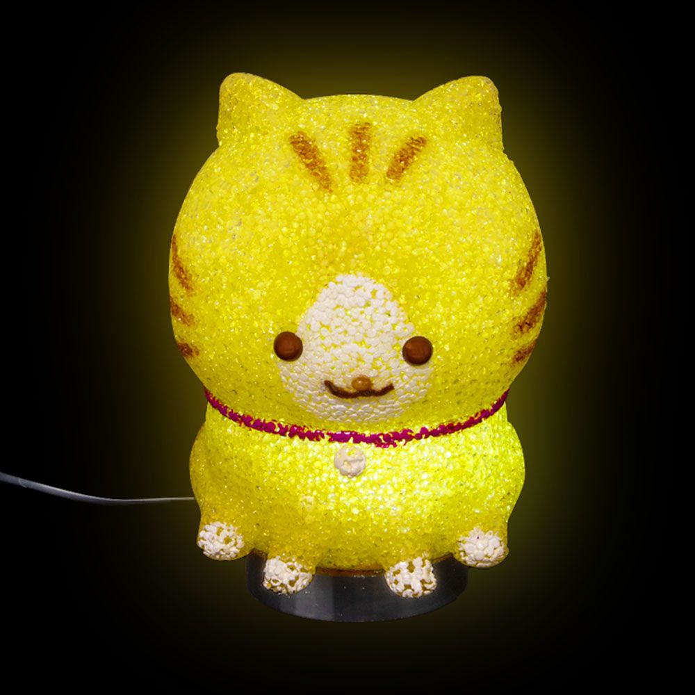 12 pieces 7.5 Inch Kawaii Cat Sparkle Lamp - Lamps and Lanterns