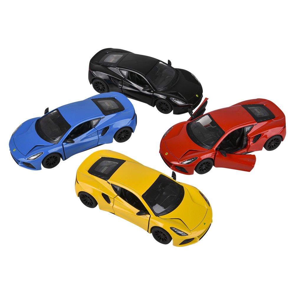 144 pieces 5" DiE-Cast Pull Back Lotus Emira - Car, Planes, Trains & Bikes