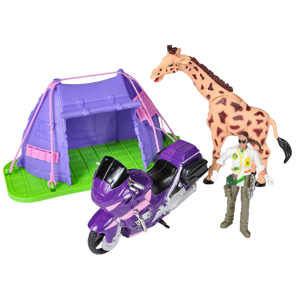 12 pieces Safari Girl Vet Adventure Pod - Action Figures & Robots