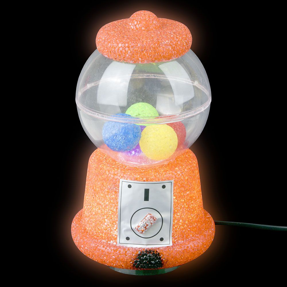 12 of 10-inch Sparkle Gumball Machine Lamp