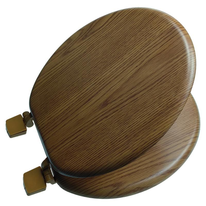 6 Wholesale 17-inch Wooden Toilet Seat