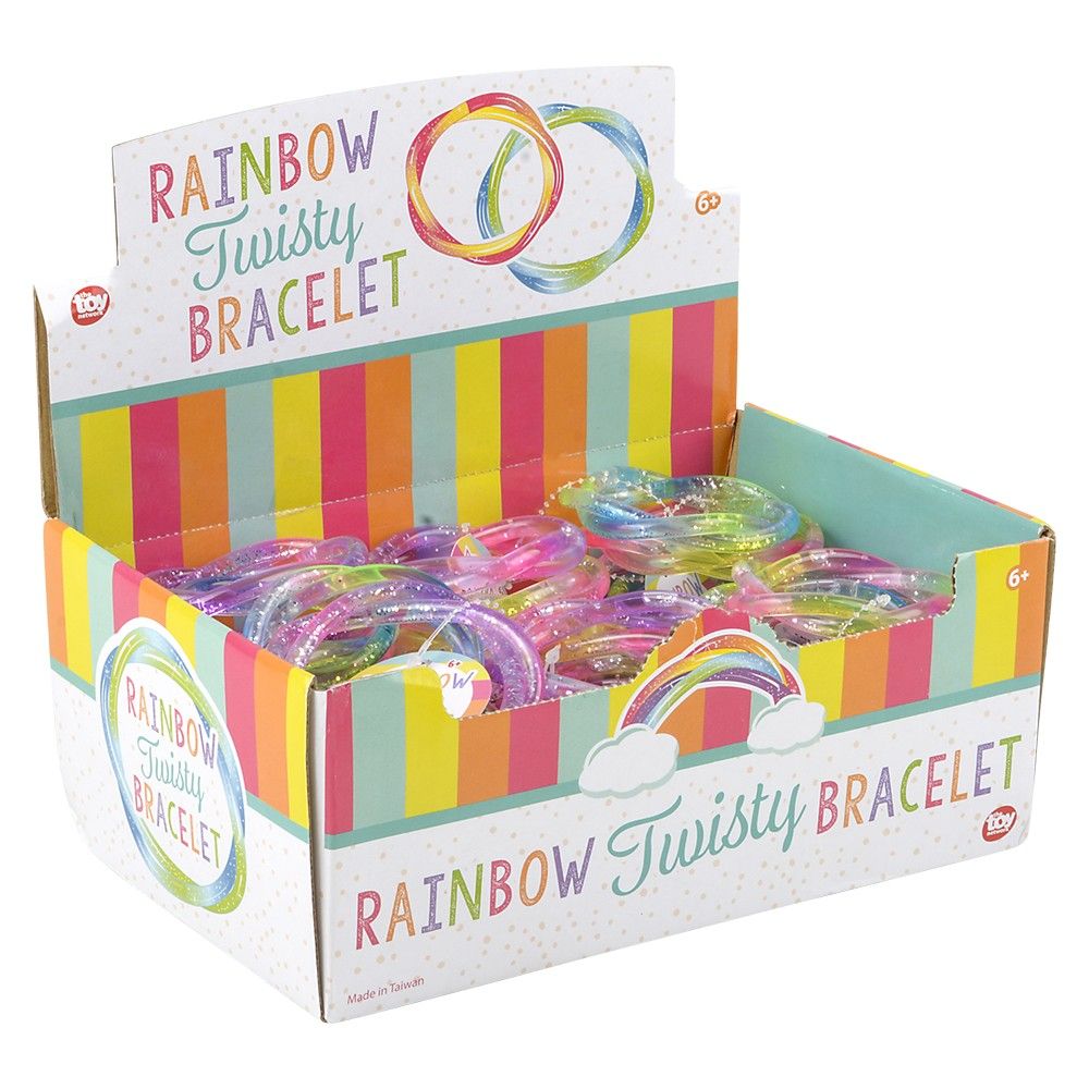 288 pieces Rainbow Twisty Bracelet - Bracelets