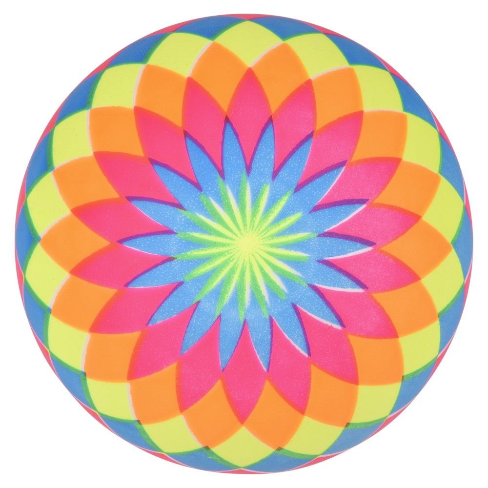 200 pieces 6 inch Neon Geometric Patterns Vinyl Ball - Balls