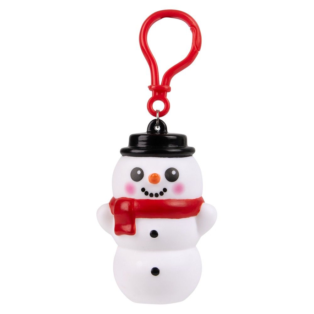 144 of 3 inch LighT-Up Snowman Assorted Clip on
