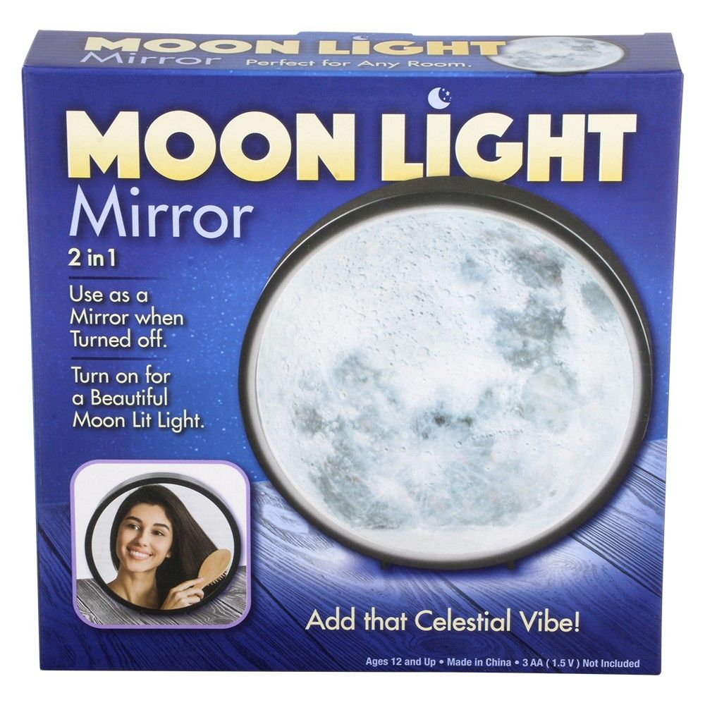 12 pieces of 8.5" Moon Light Mirror