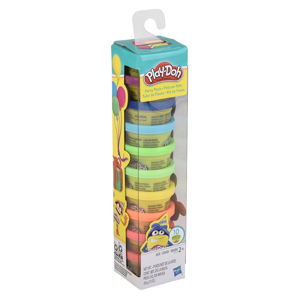 4 pieces of Hasbro PlaY-Doh 10 Pack Mini Cans