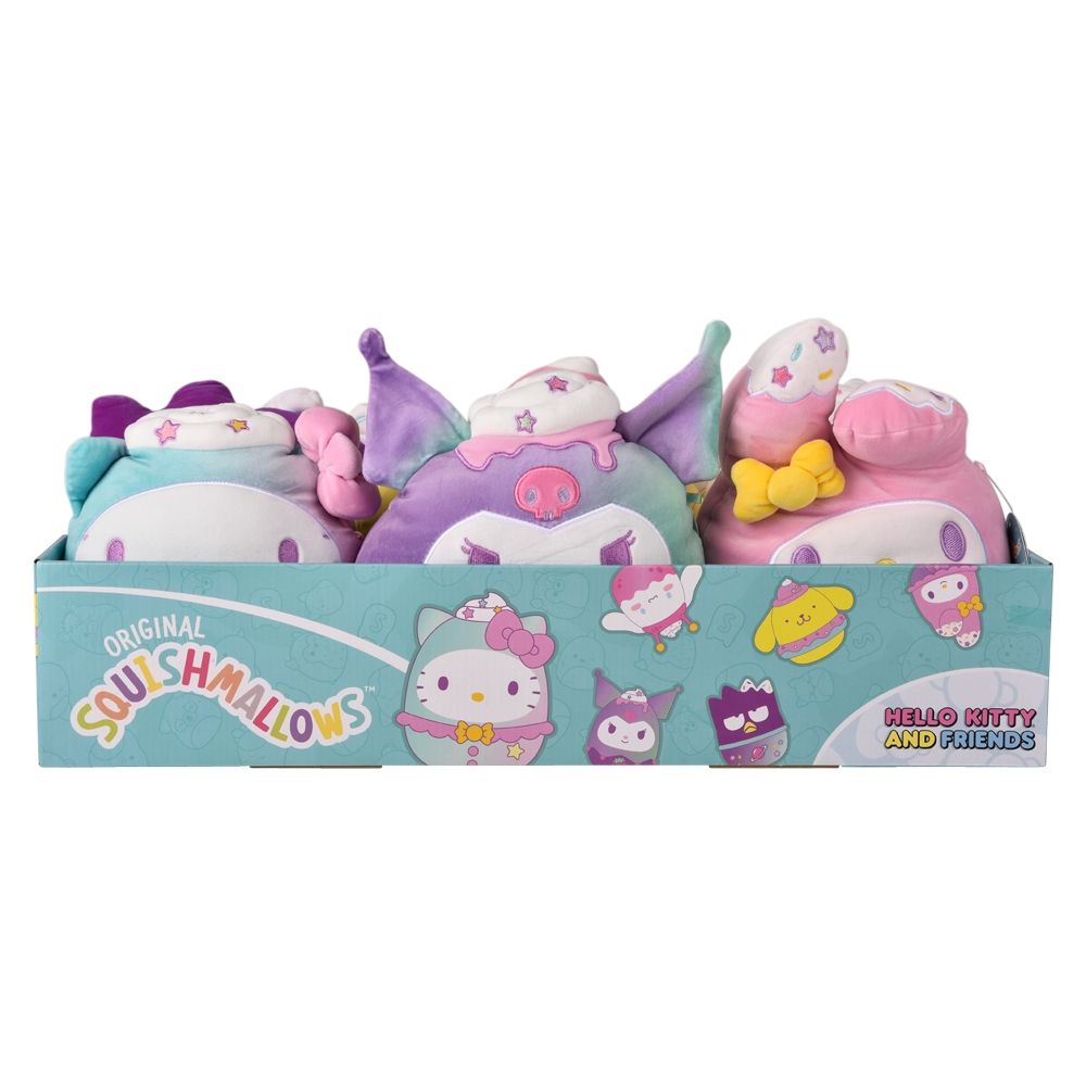 12 Wholesale 8'' Squishmallows Hello Kitty And Friends Asst