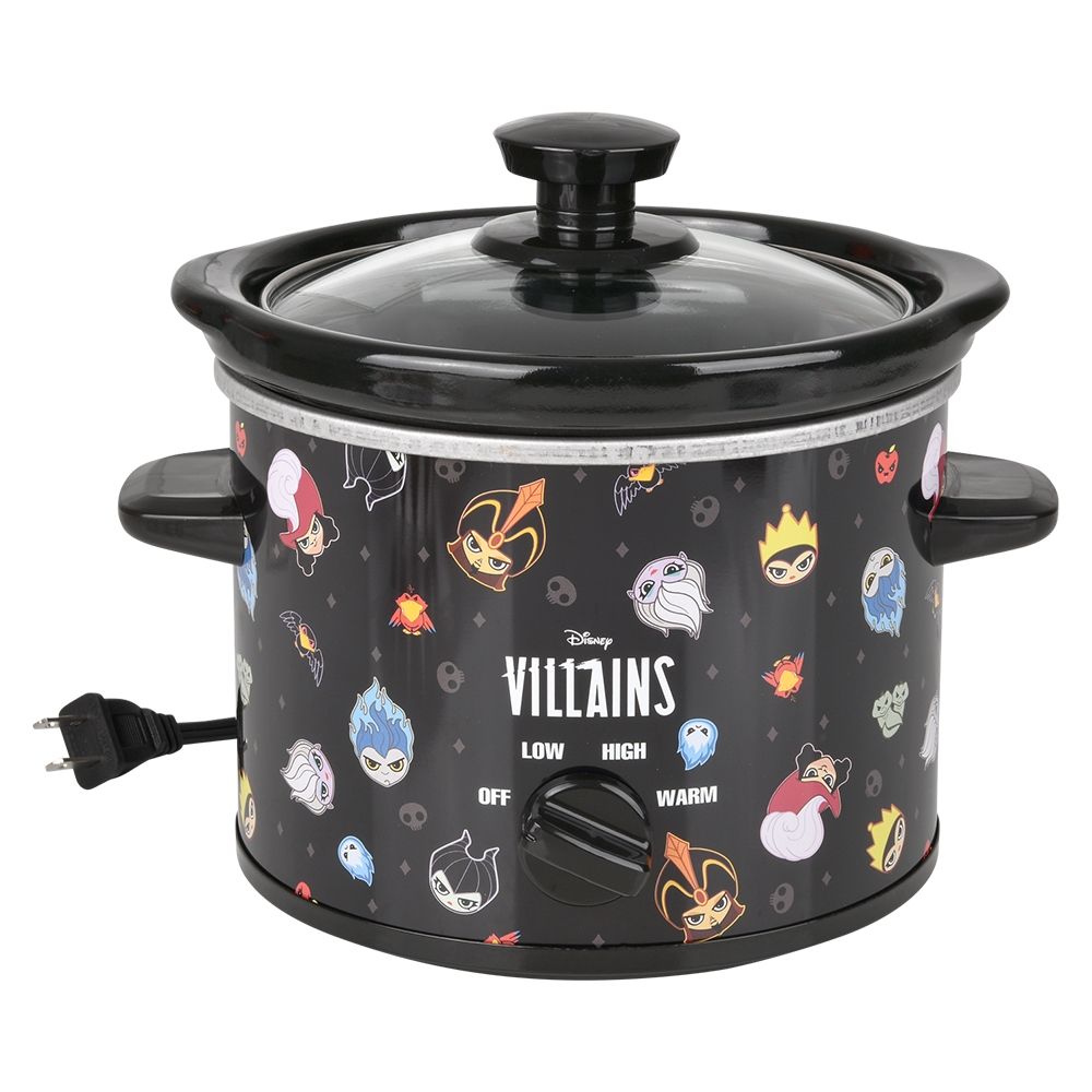 6 of Disney Villains 2qt Slow Cooker
