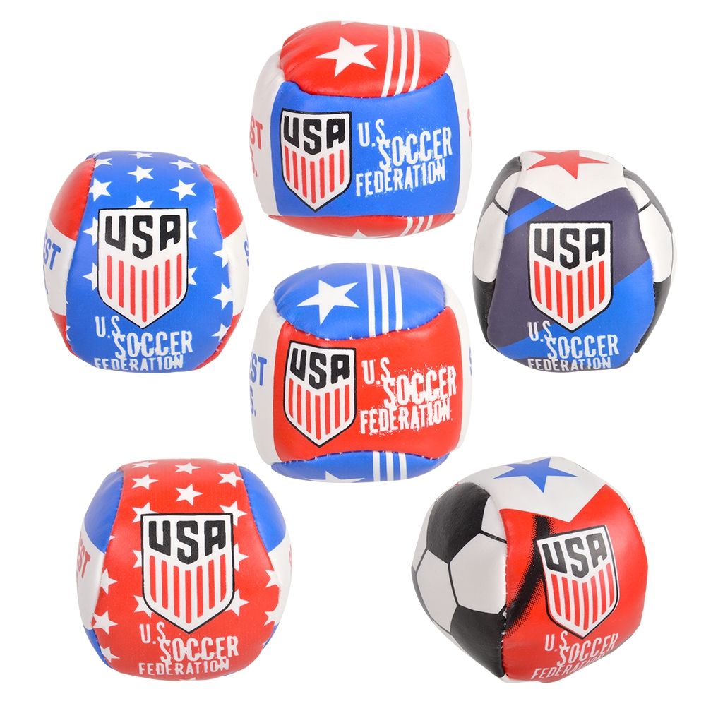 24 pieces Forever Clever Us Soccer Footbag - Store