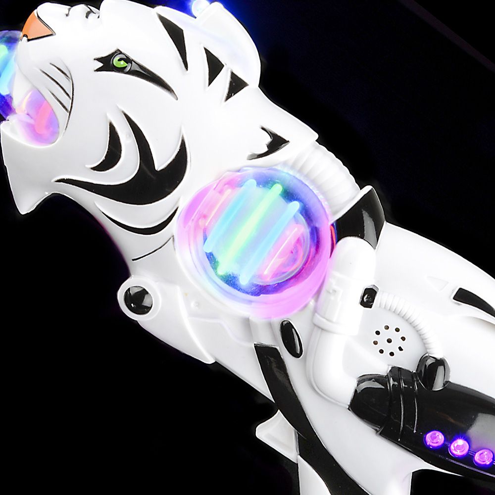 48 pieces 11.5" Super Spinner White Tiger Blaster - Toy Weapons