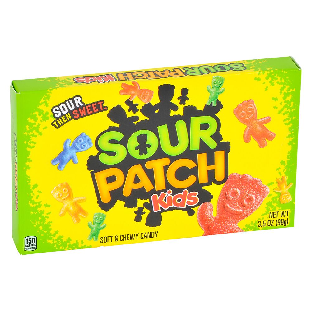 12 pieces Sour Patch Kids Theater Box Candy 12pc - Spray Bottles