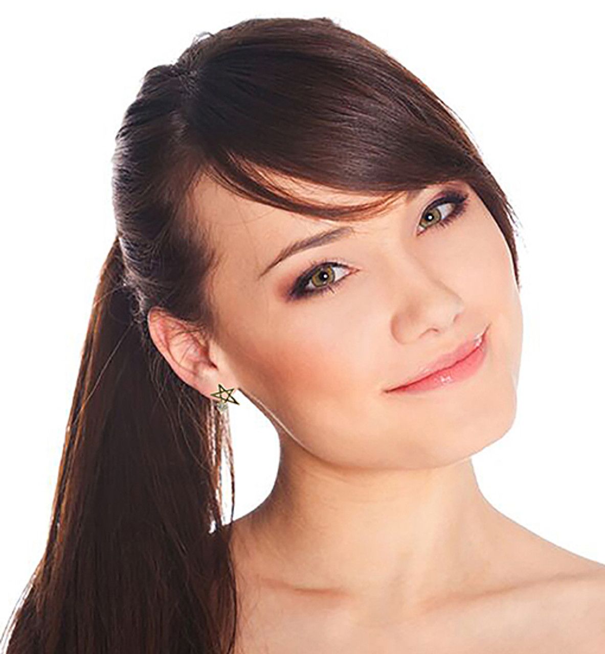 60 Wholesale Gold Tone Cubic Zirconia Stud Earrings