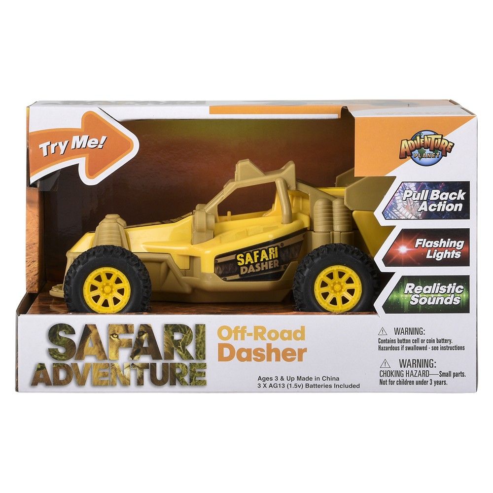 24 pieces 7" OfF-Road Dasher Safari - Car, Planes, Trains & Bikes