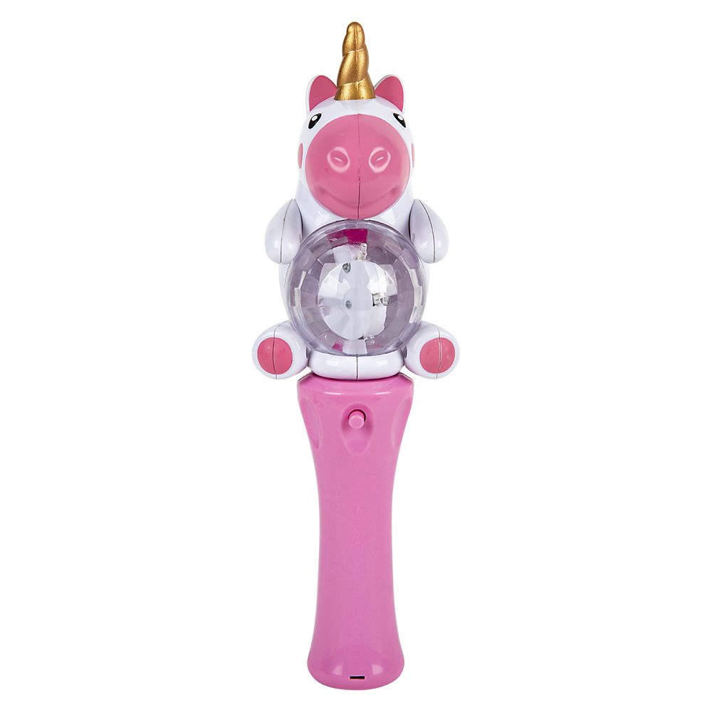 48 pieces 11" Unicorn Spinning Wand - Light Up Toys