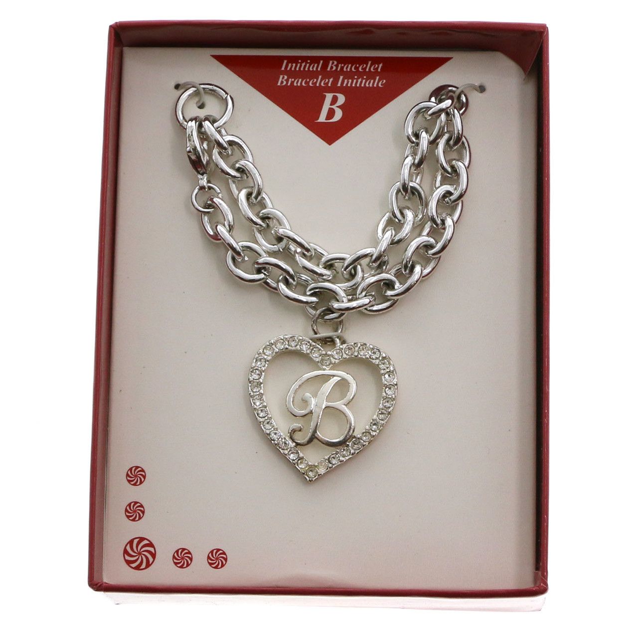 60 Wholesale Initial Bracelet B