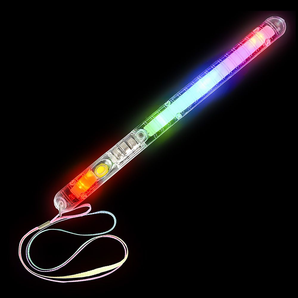 144 pieces 8" LighT-Up Police Wand - Light Up Toys