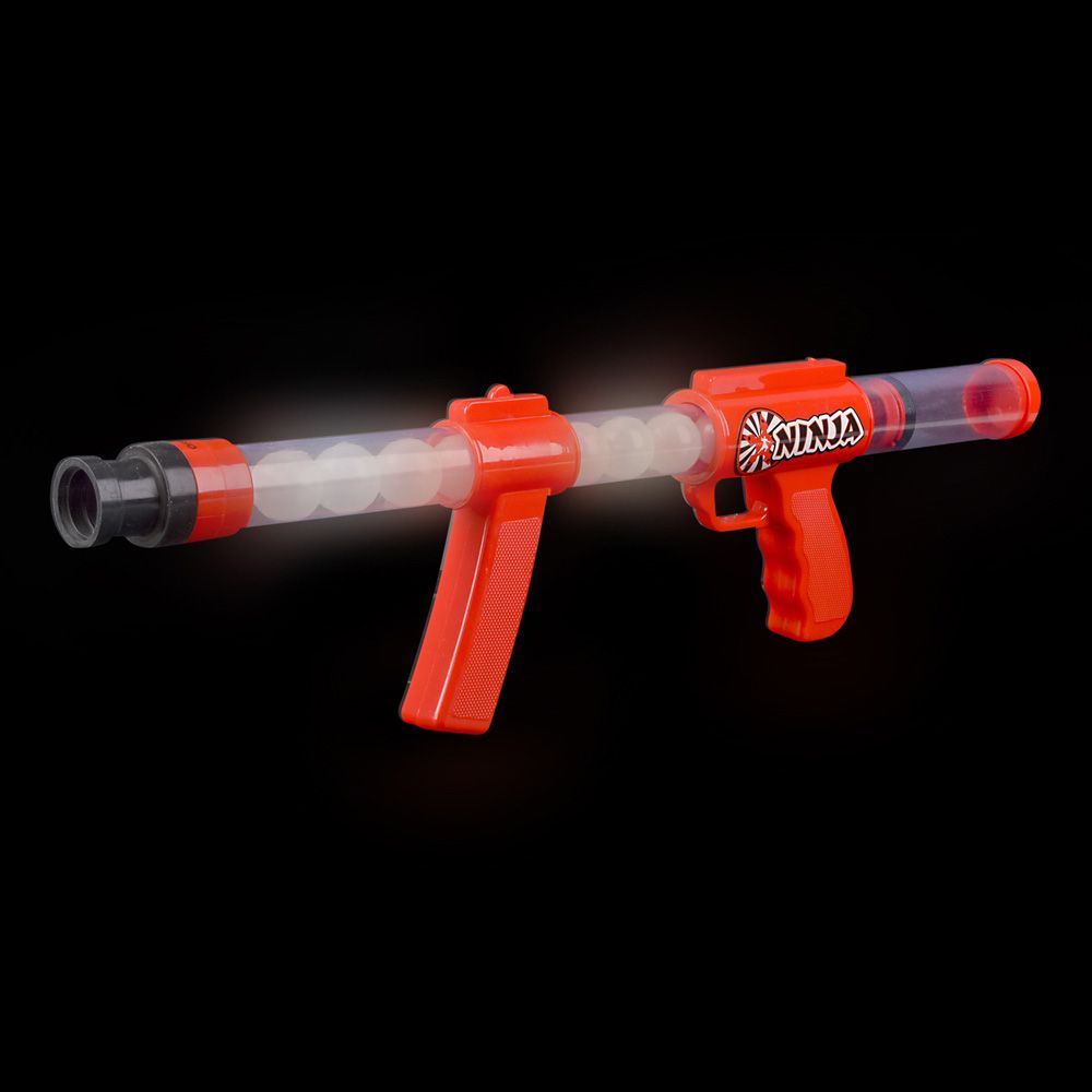 24 pieces 19" Glow In The Dark Ninja Moon Blaster Carded - Toy Weapons