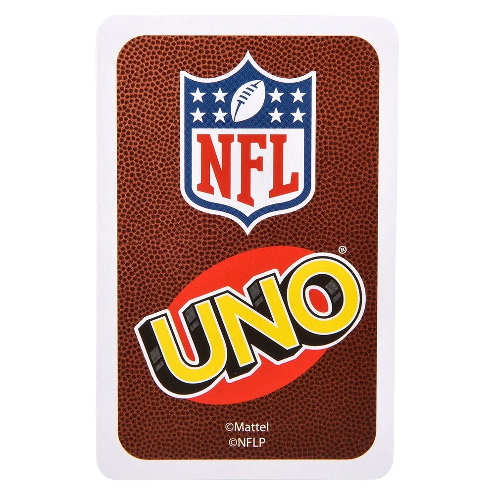8 of Mattel Card Games Uno Uno Nfl