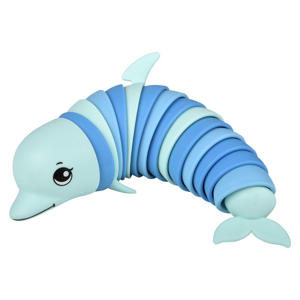 72 pieces 7.5" Sensory Wiggle Dolphin - Magic & Joke Toys