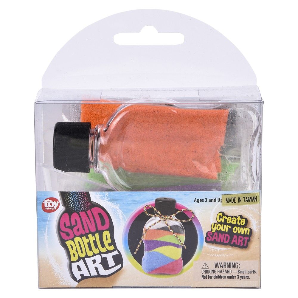 72 pieces Neon Sand Art Bottle Set 3.25" - Rocks, Stones & Sand