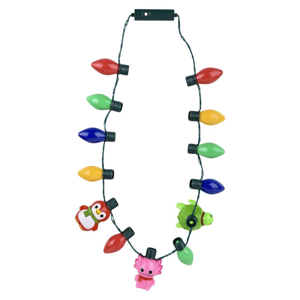 48 pieces LighT-Up Christmas Sea Life Necklace 20" - Necklace