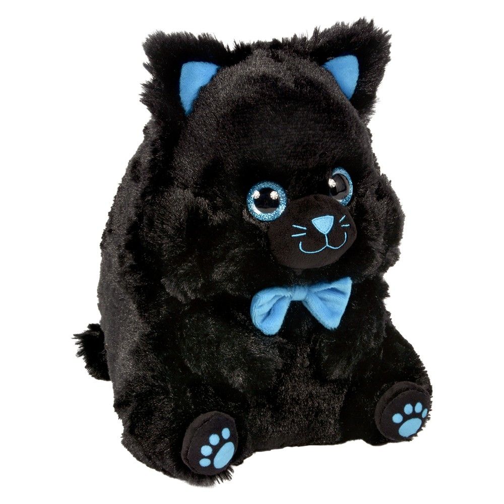 24 pieces 10" Belly Buddy Black Cat - Plush Toys