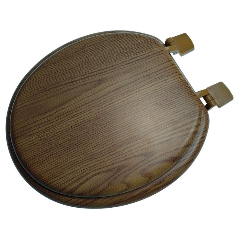 6 Wholesale 17-inch Wooden Toilet Seat