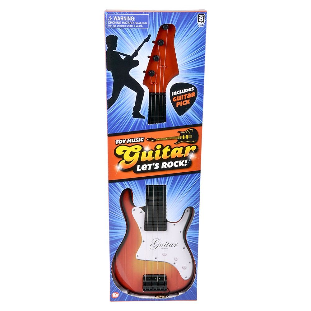 12 pieces 23.5" Toy Bass Guitar - Musical Toys