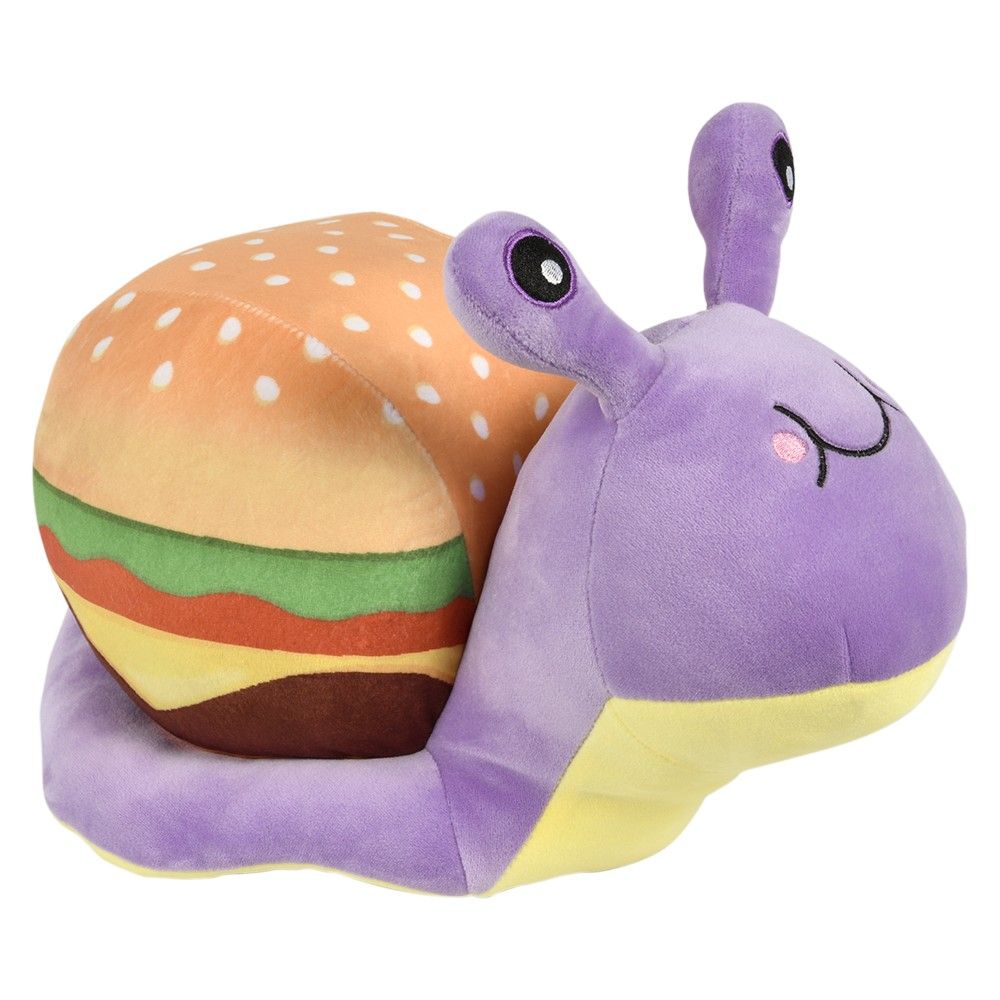 12 pieces 14 inch Snail Foodies - Plush Toys