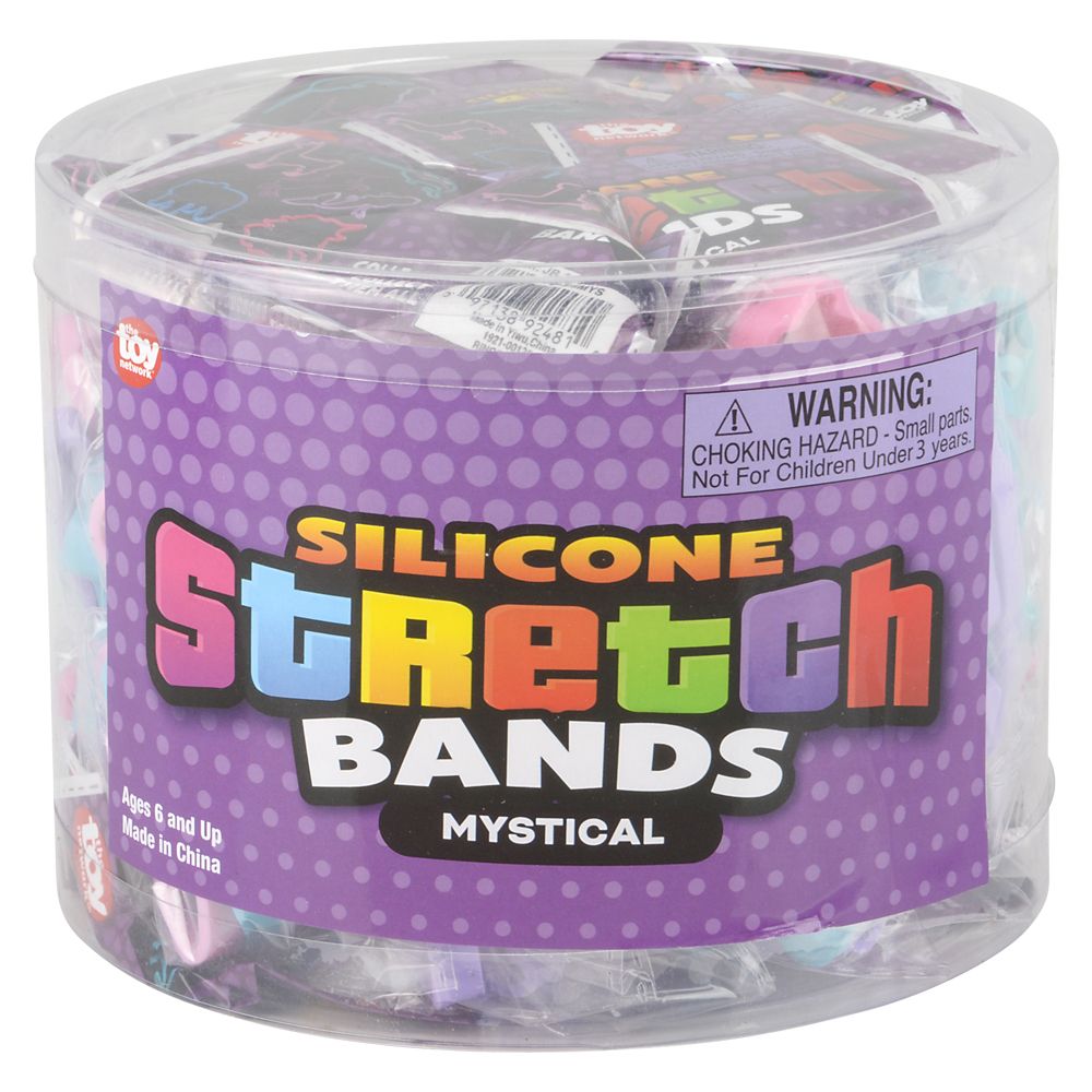 288 pieces Mystical Silicone Stretch Bands - Rubber Bands
