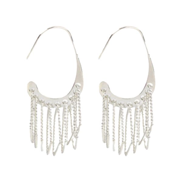 144 pieces Silver Tone Fashion Earring Assortment For Kat & Bryn Earring Display - Earrings