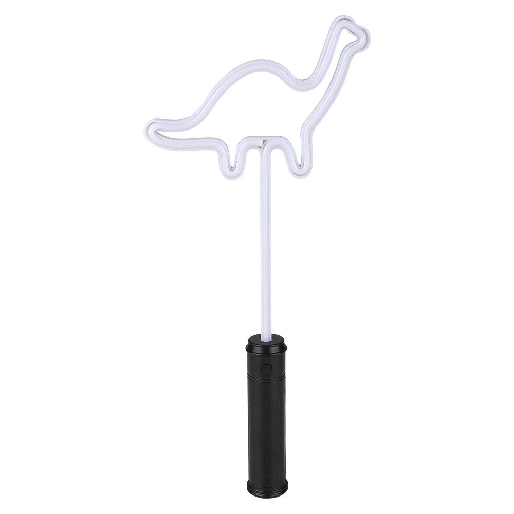 48 pieces 18" LighT-Up Neon Bright Dinosaur Wand - Light Up Toys