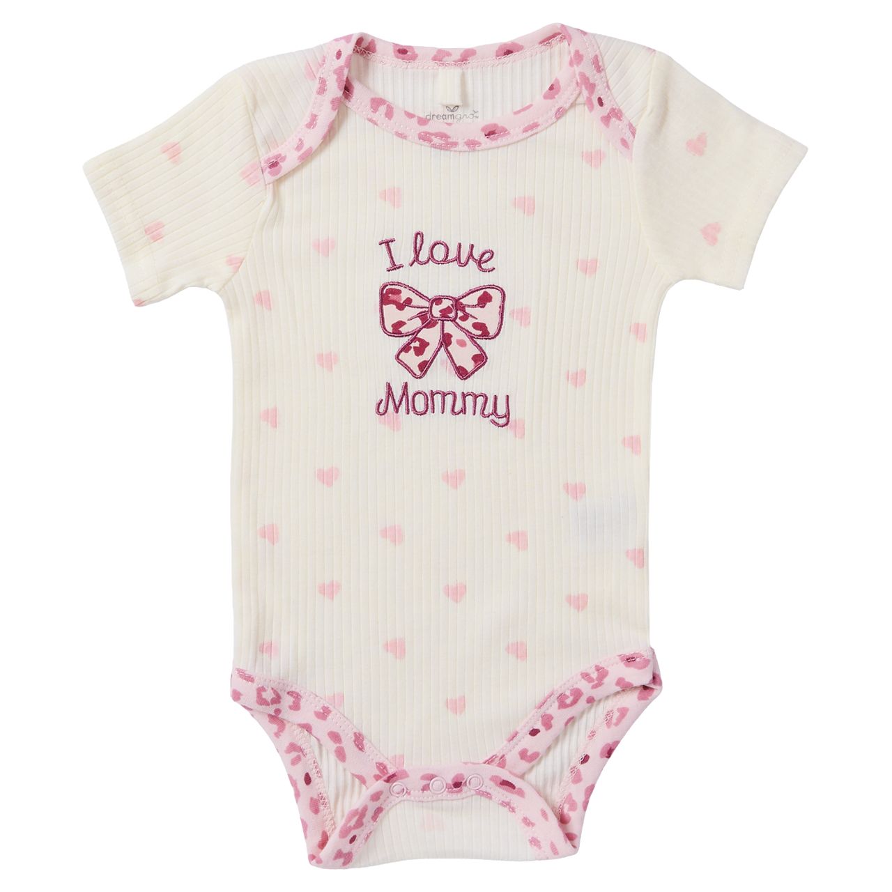 24 pieces 4-Piece Baby Bodysuits & Teether Set - I Love Mommy - Baby Apparel
