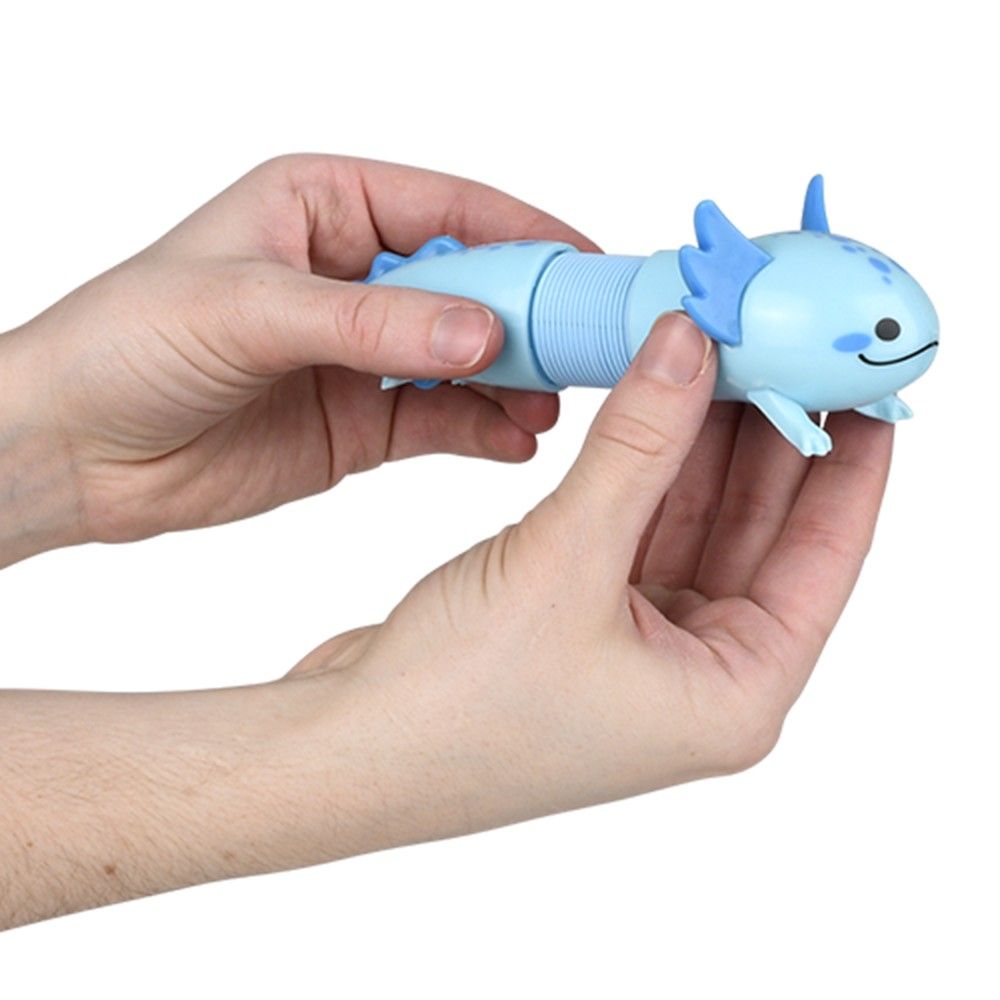 144 pieces 7.5" Axolotl Fidget Pop Tube - Store
