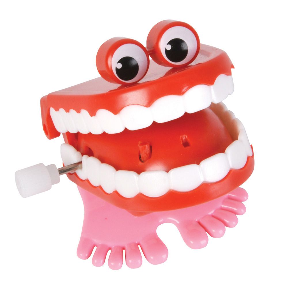 576 pieces 1.75" Chatter Teeth With Eyes - Store