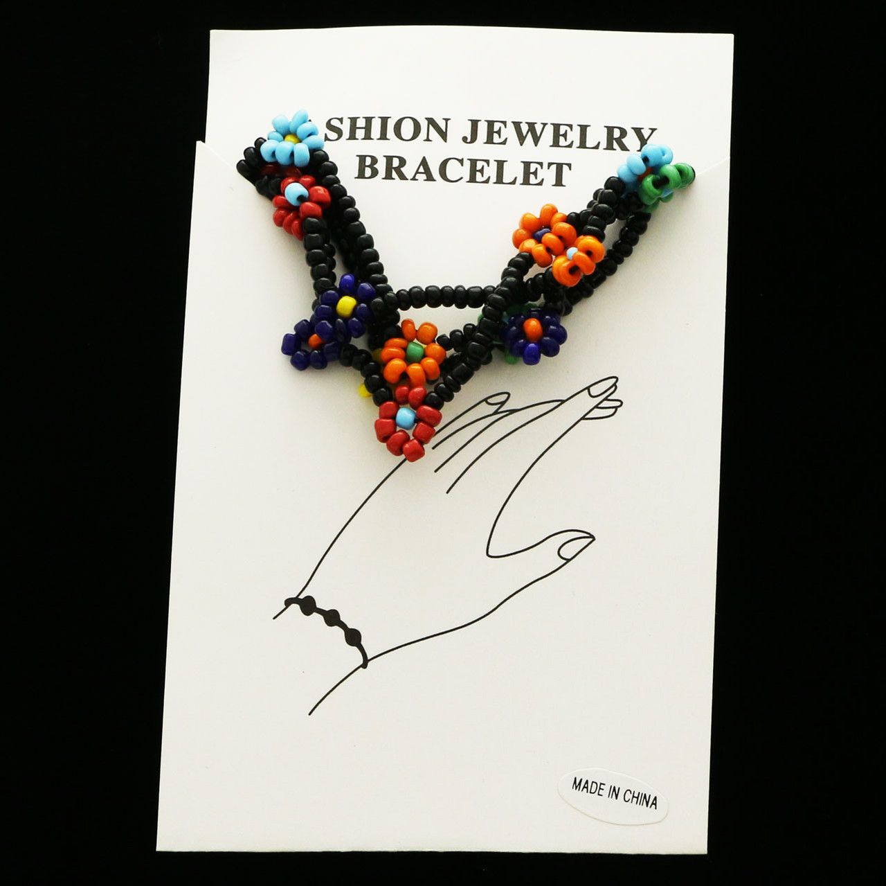 60 Wholesale Assorted Multi Color Seed Bracelet