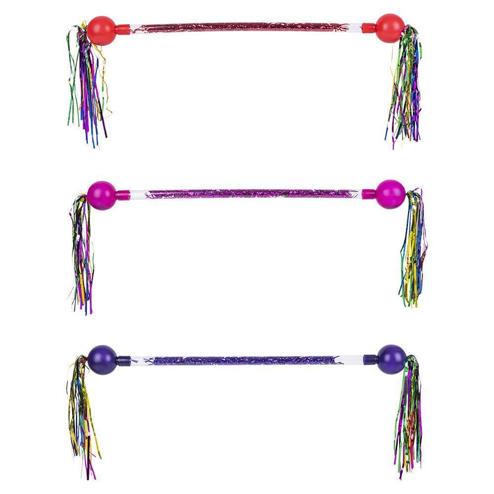 72 pieces 23" ChA-Cha Tinsel Baton - Store