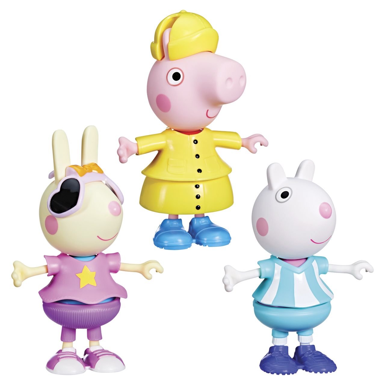 12 pieces Peppa Pig & Friends Dress Up Figures With Fashion Accessories - Store