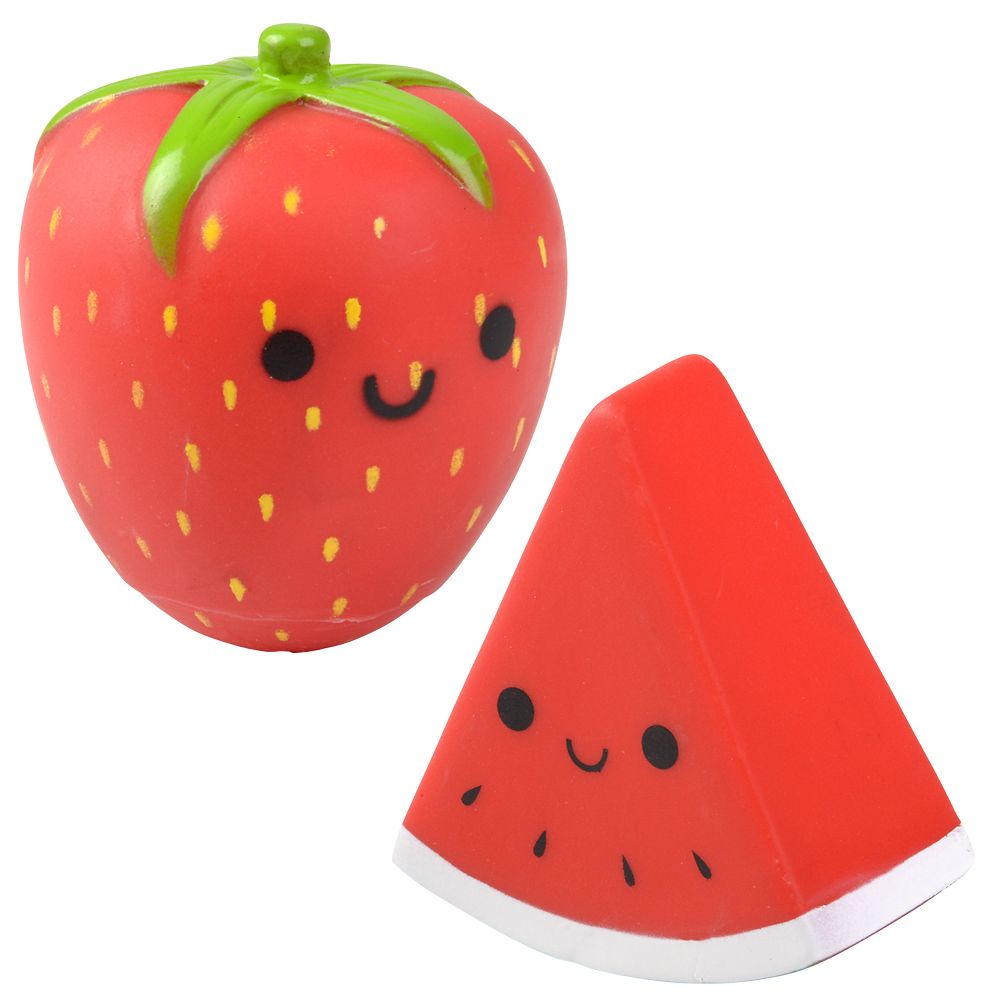 500 of 2 inch Rubber Fruit Collectible