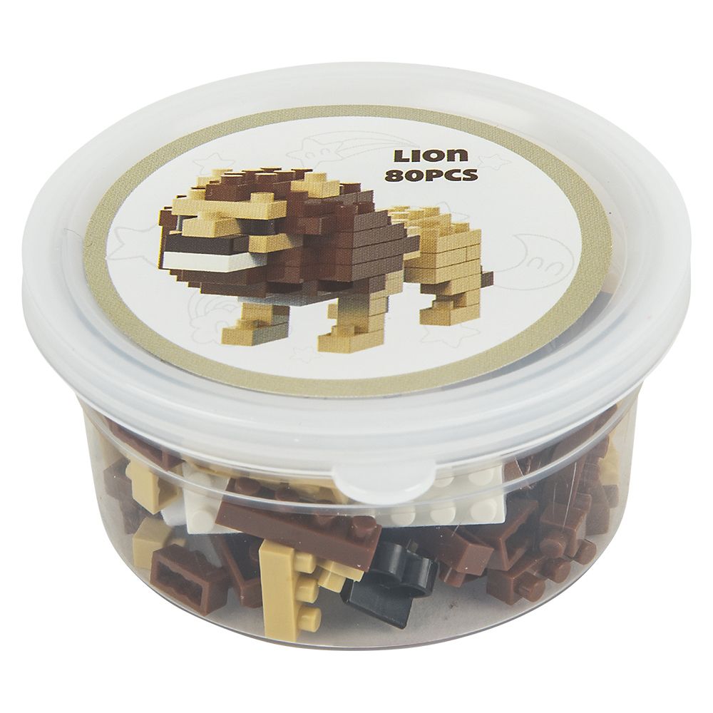 60 pieces Mini Blocks Lion - Puzzles