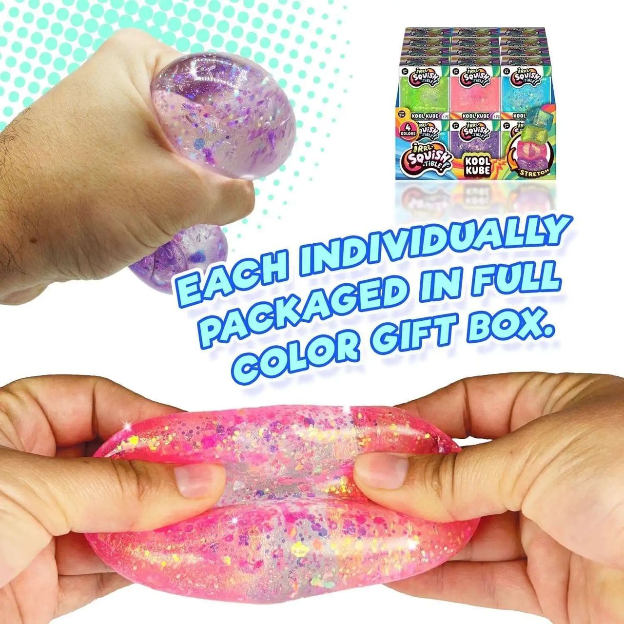 72 Wholesale Squishy Kool Kube