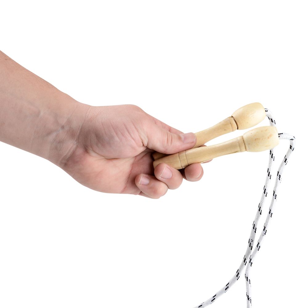 216 pieces Jump Rope Wooden Handle 7 ft - Jump Ropes