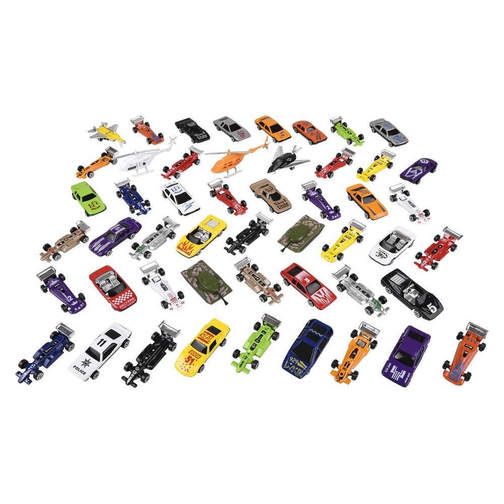 24 of 50pc 2"-4" DiE-Cast Cars 1:64 Scale