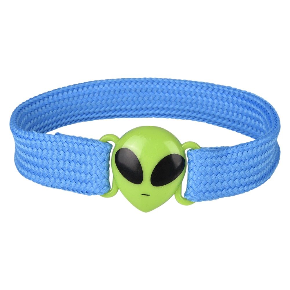 864 pieces Alien Woven Bracelet 7.5" 24/unit - Bracelets