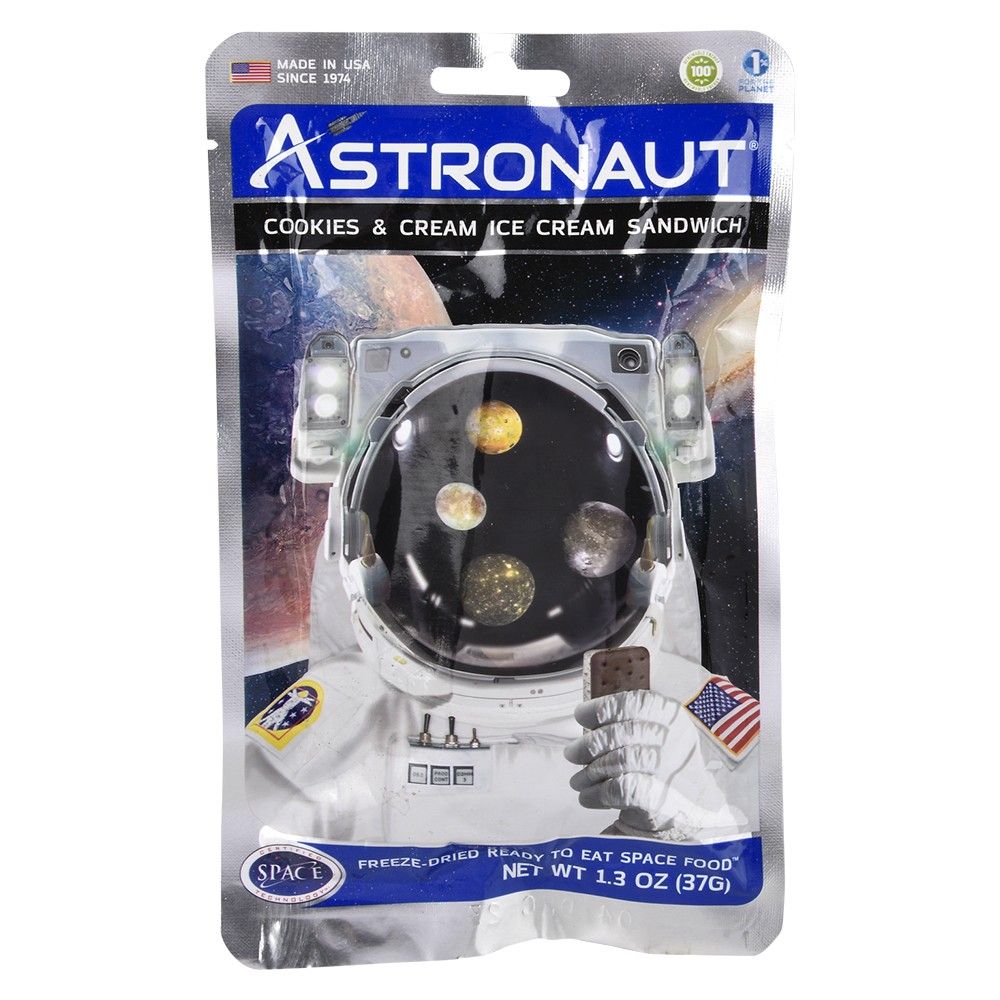 50 pieces Astronaut Cookies & Cream Ice Cream Sandwich - Food & Beverage