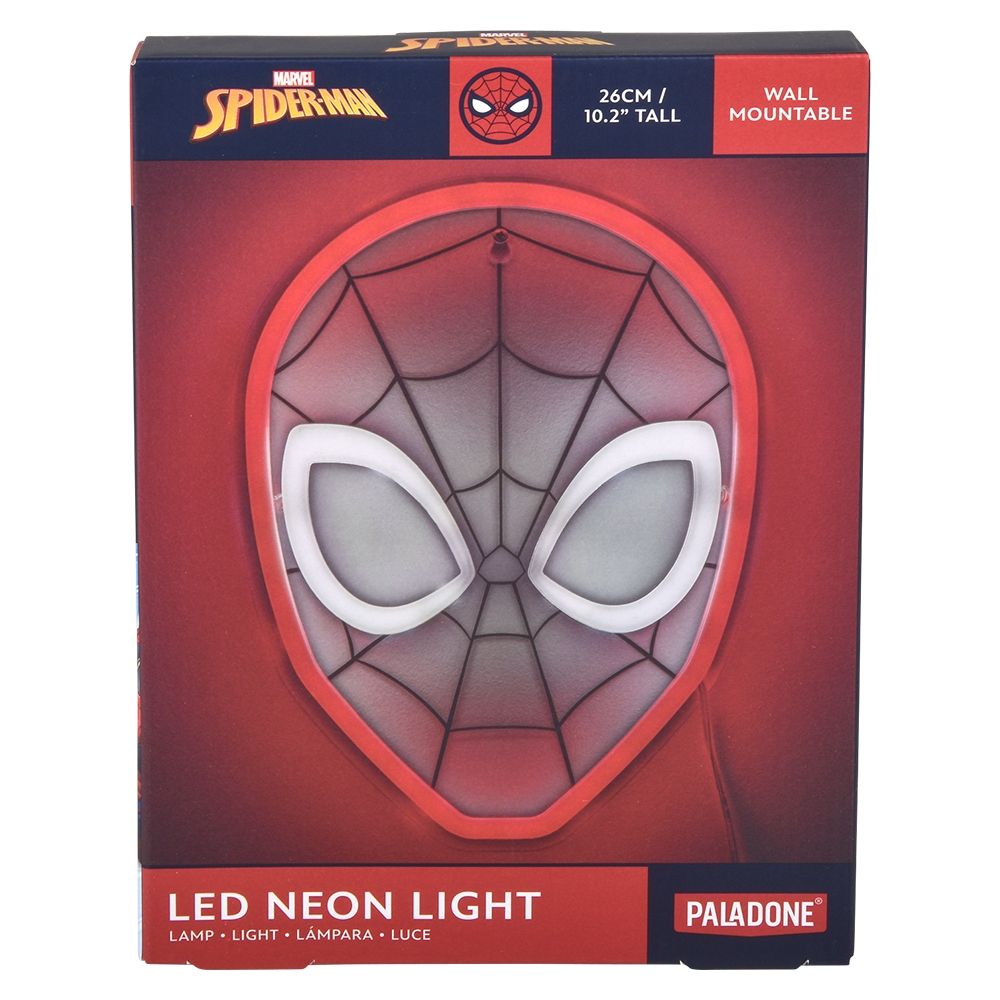 12 of Spiderman Wall Mountable Neon Light
