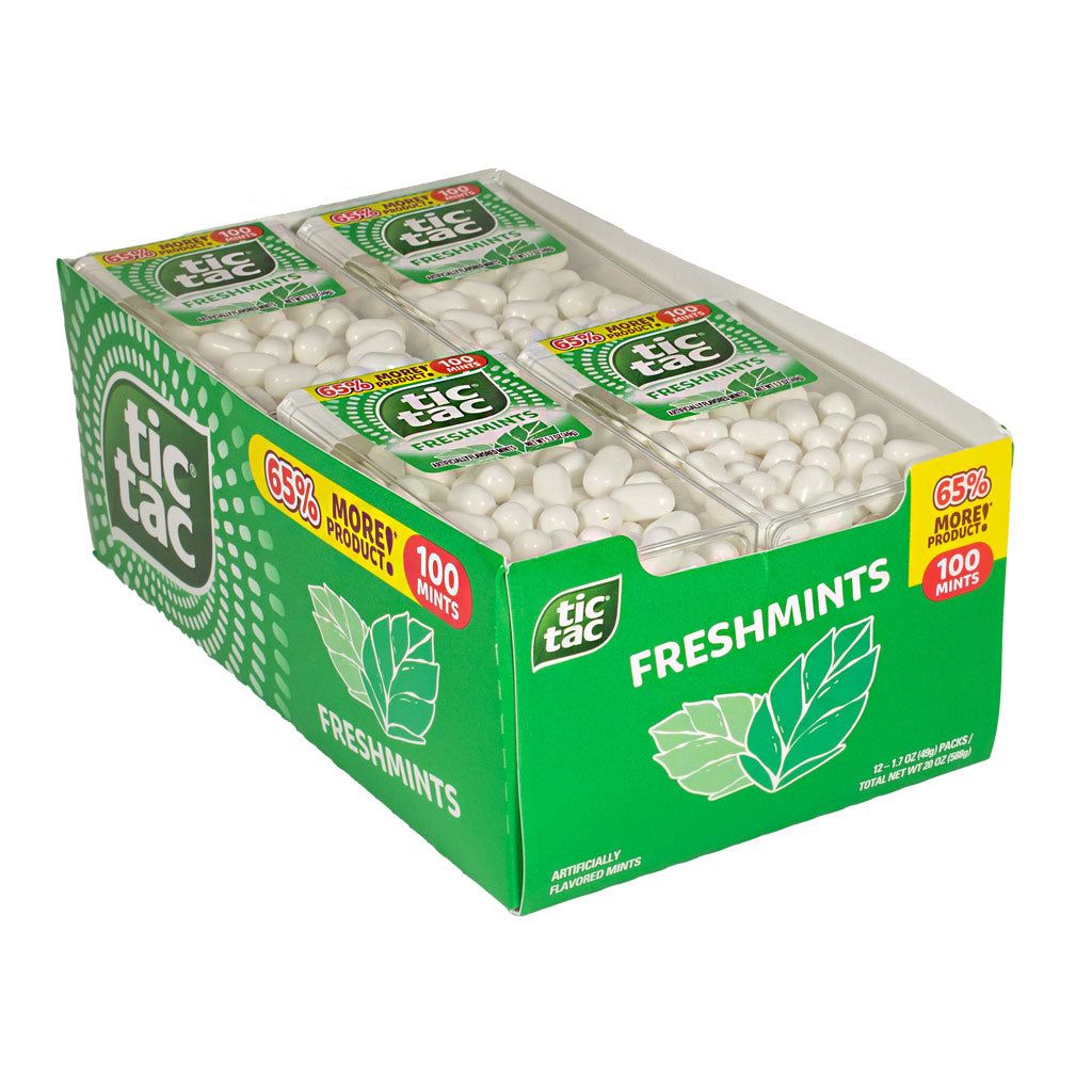 36 Wholesale Tic Tac Freshmints - 1.7 oz.
